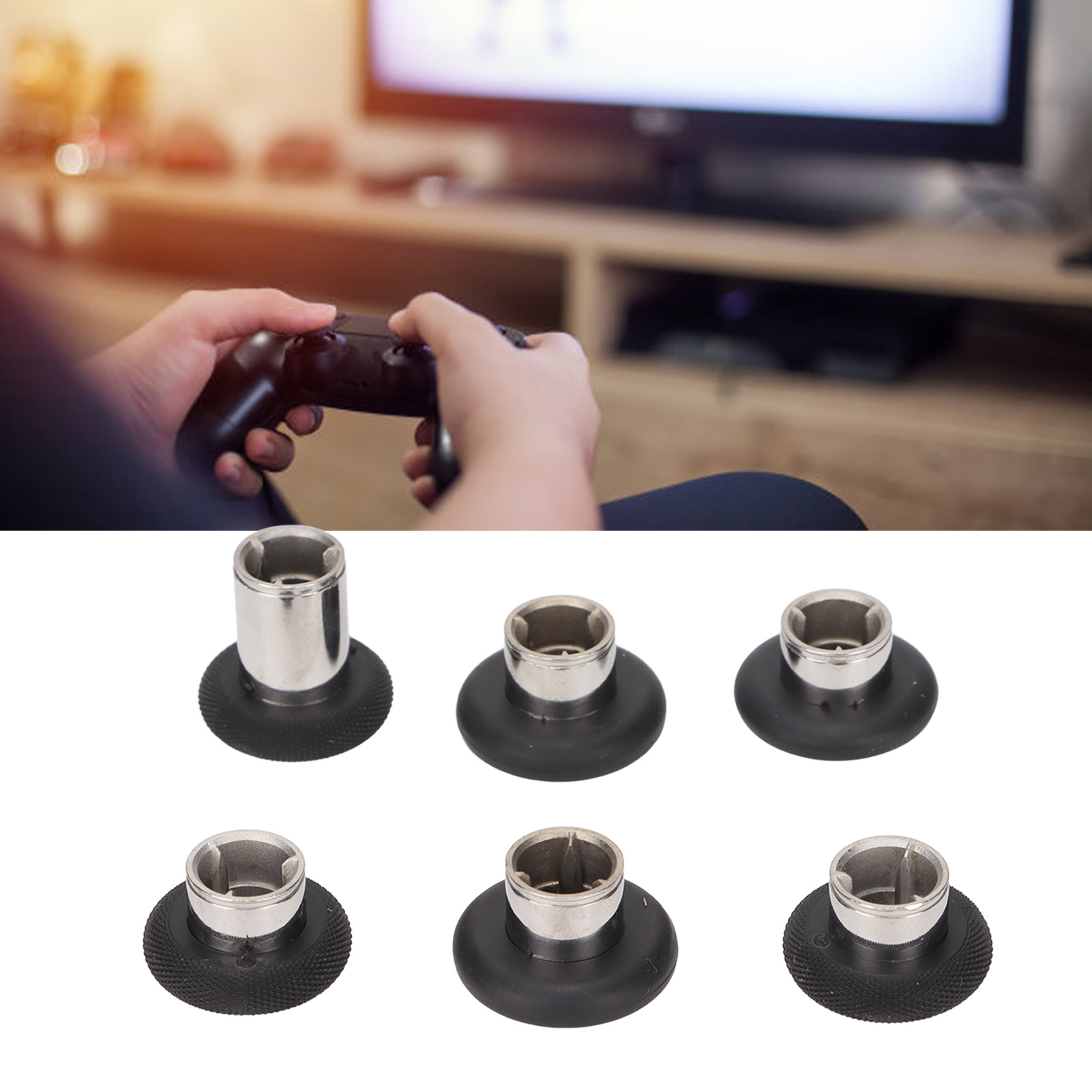 Microsoft Controller Elite Series 2 - 6 قطعة استبدال المعادن المقود قبضة