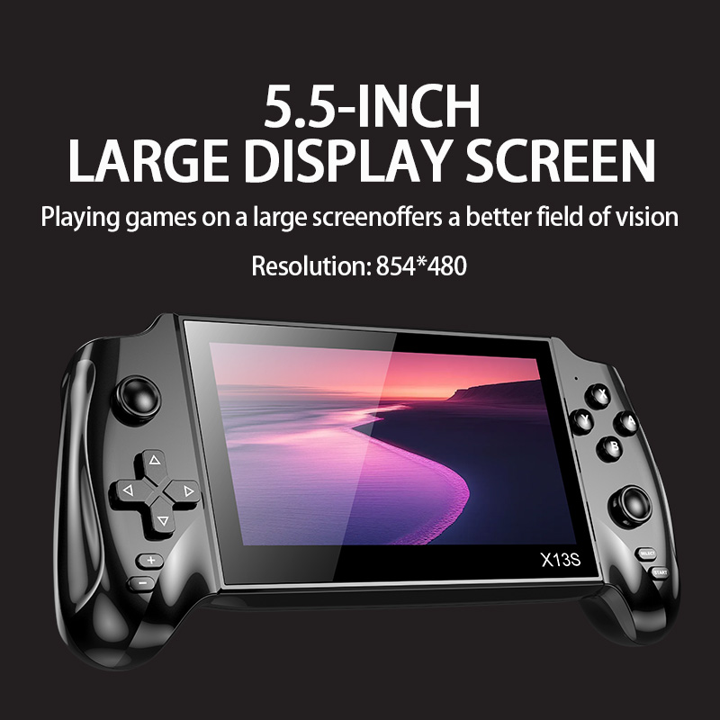Gaming Console Tower - جهاز ألعاب محمول X13S بتصميم كلاسيكي،