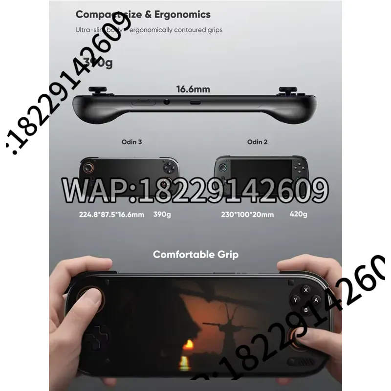 Gaming Console With - وحدة تحكم ألعاب محمولة AYN Odin