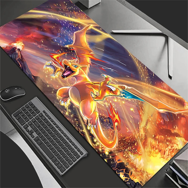 Gaming Console Portable Pc - لوحة ماوس كبيرة بتصميم أنيمي للألعاب،