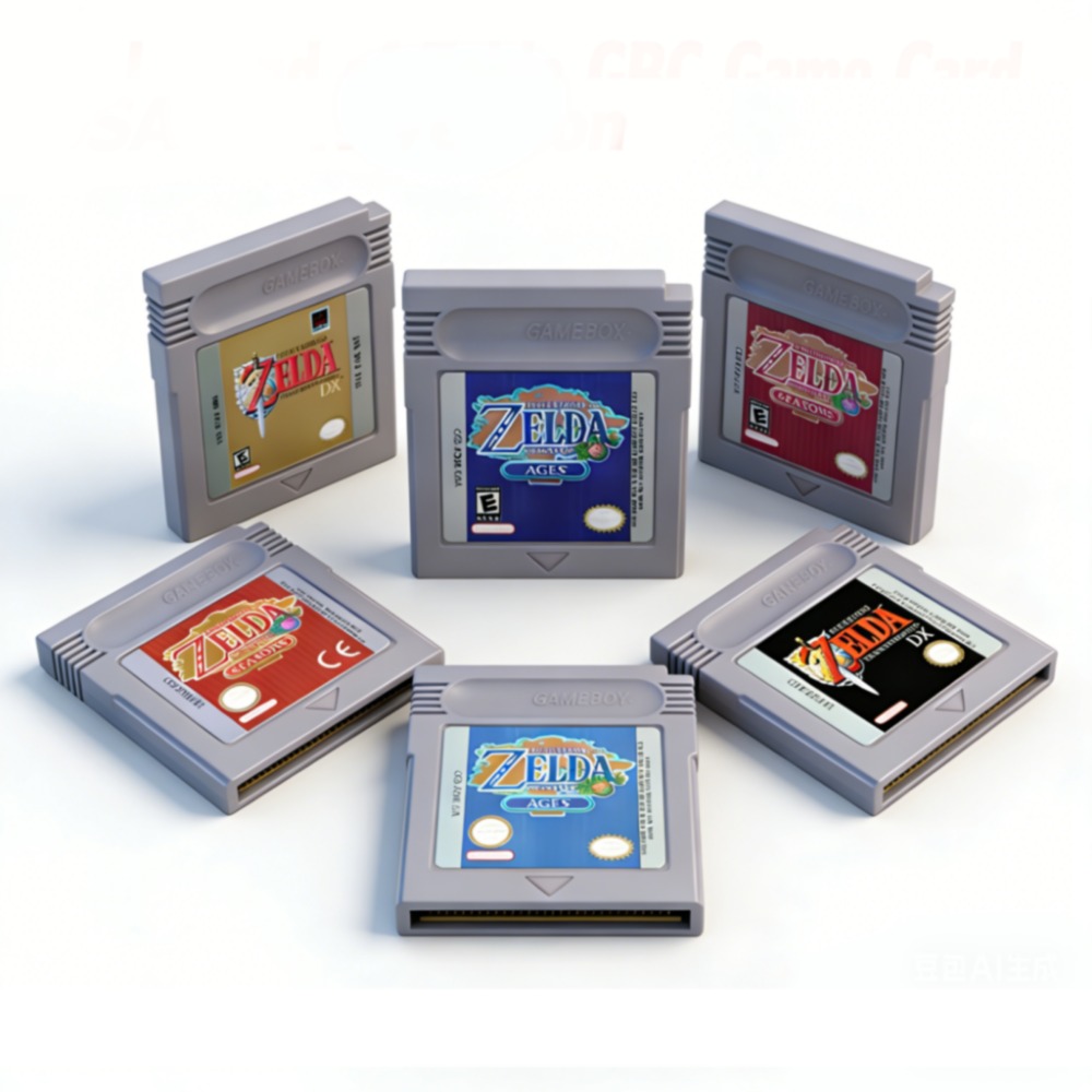 Gaming Console Zelda - بطاقة لعبة فيديو زيلدا GBC 16