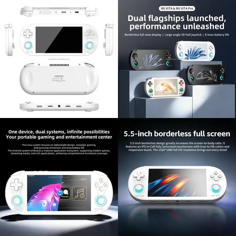 Gaming Console With - 【CHIMU HOME】 جهاز ألعاب محمول بشاشة