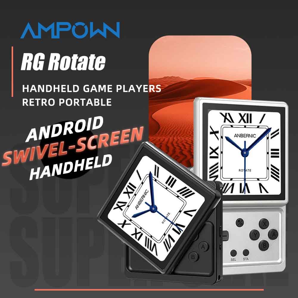 Gaming Console 5 Year Old - جهاز ألعاب محمول ANBERNIC RG Rotate