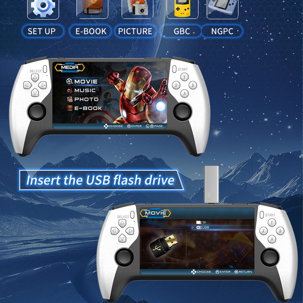 جهاز ألعاب محمول جديد SF3500 ب - مراجعة Gaming Console In 2026 وسعره