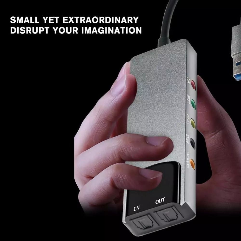 بطاقة صوت USB جديدة 7.1 5.1 قن - مراجعة Pc Gaming Handheld Console وسعره