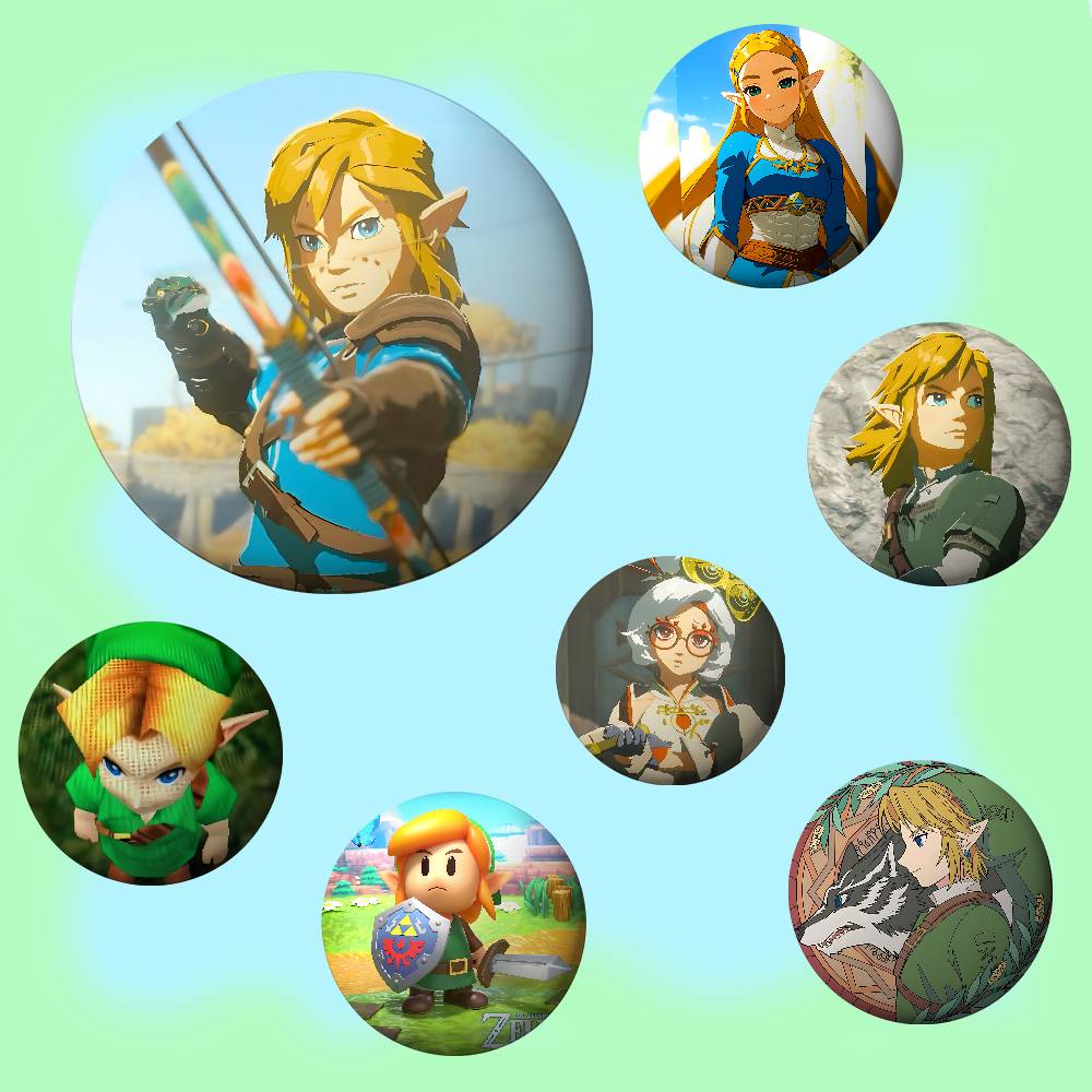 شارات معدنية من الصفيح بتصميم  - مراجعة Gaming Console Zelda وسعره