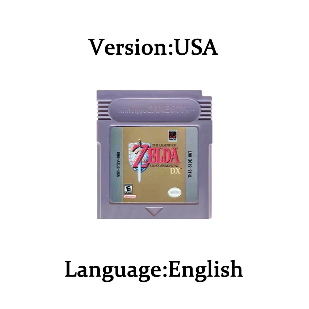 بطاقة لعبة فيديو زيلدا GBC 16  - مراجعة Gaming Console Zelda وسعره