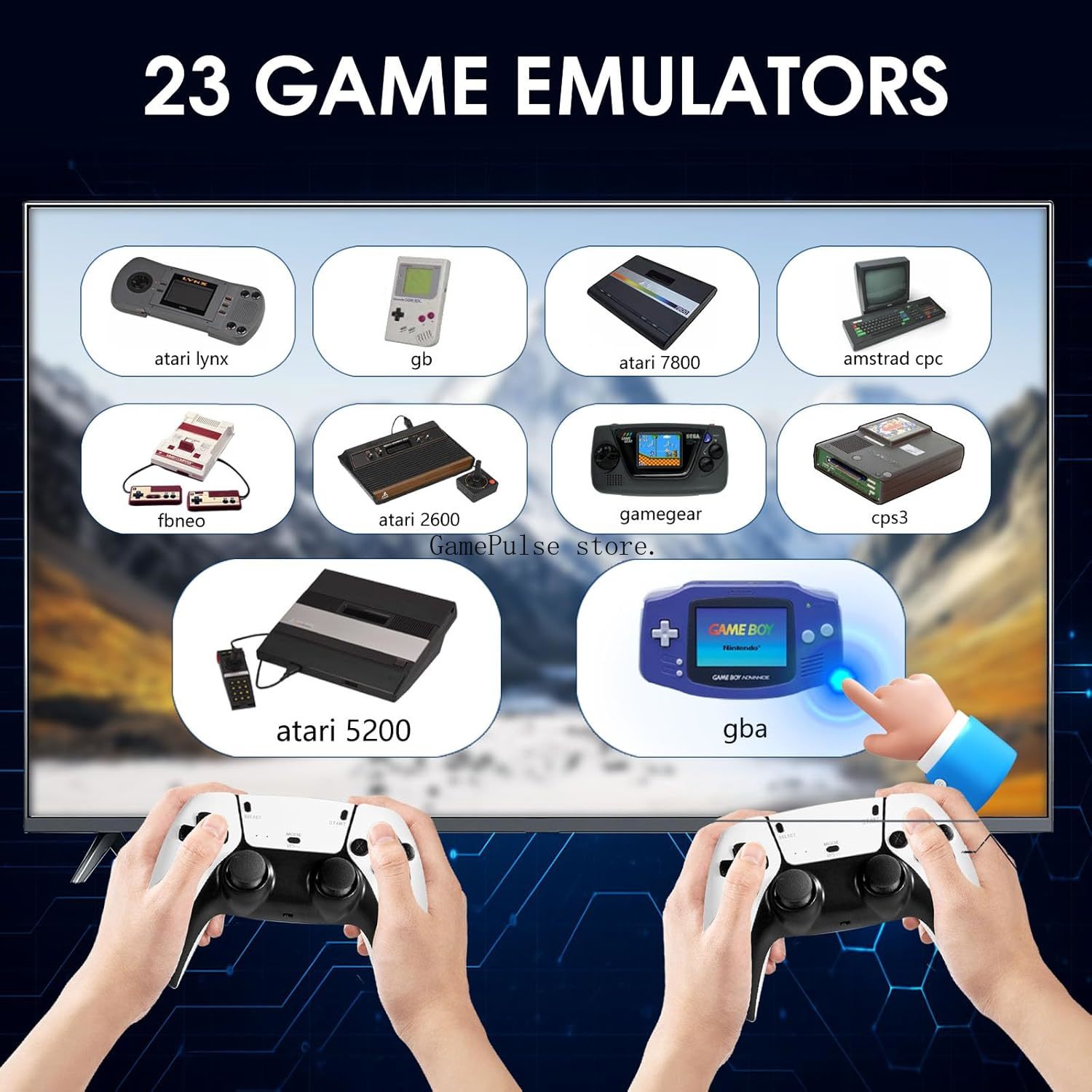 جهاز ألعاب GamePulse 2026 الجد - مراجعة Gaming Console In 2026 وسعره