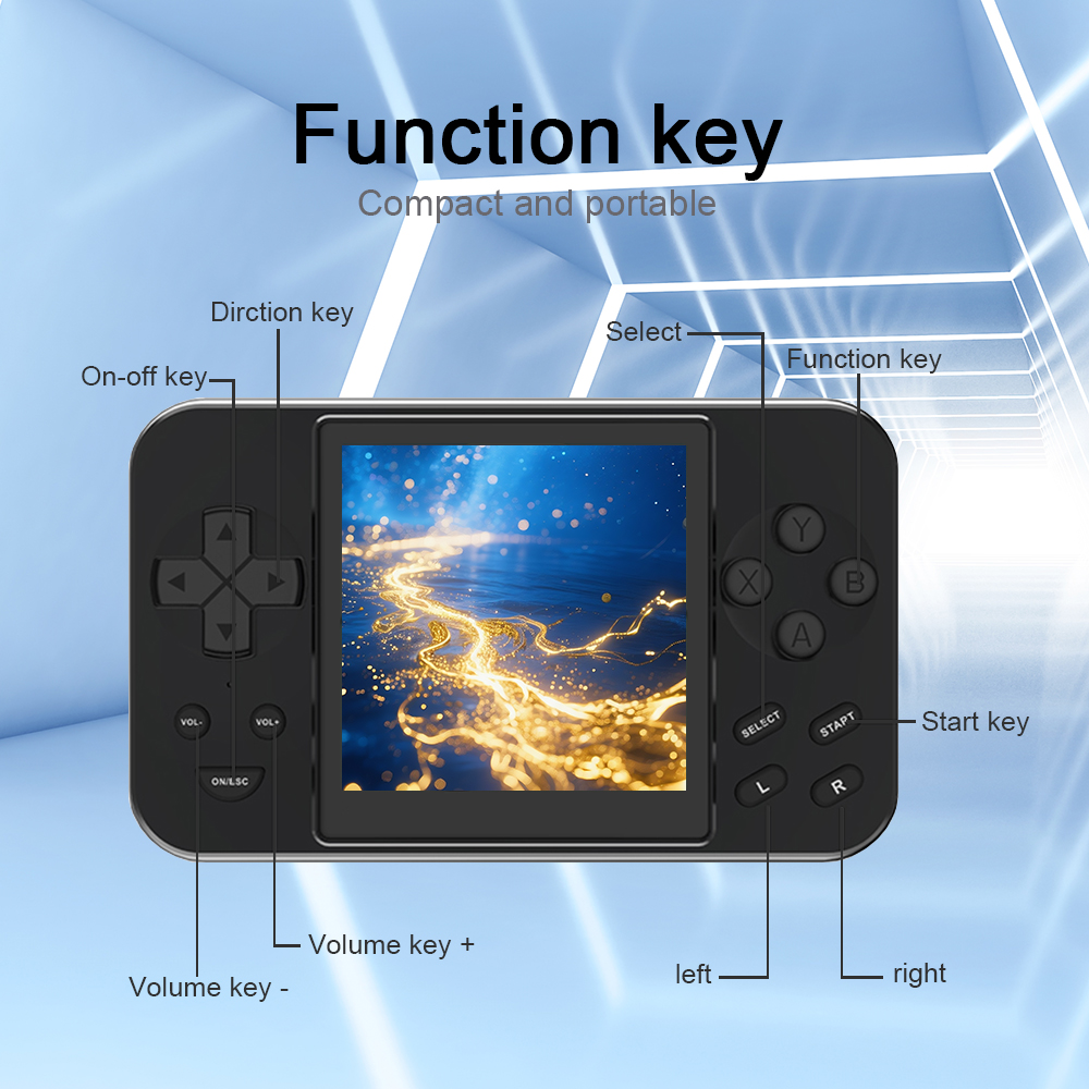 جهاز ألعاب محمول ريترو جديد 20 - مراجعة Gaming Console In 2026 وسعره