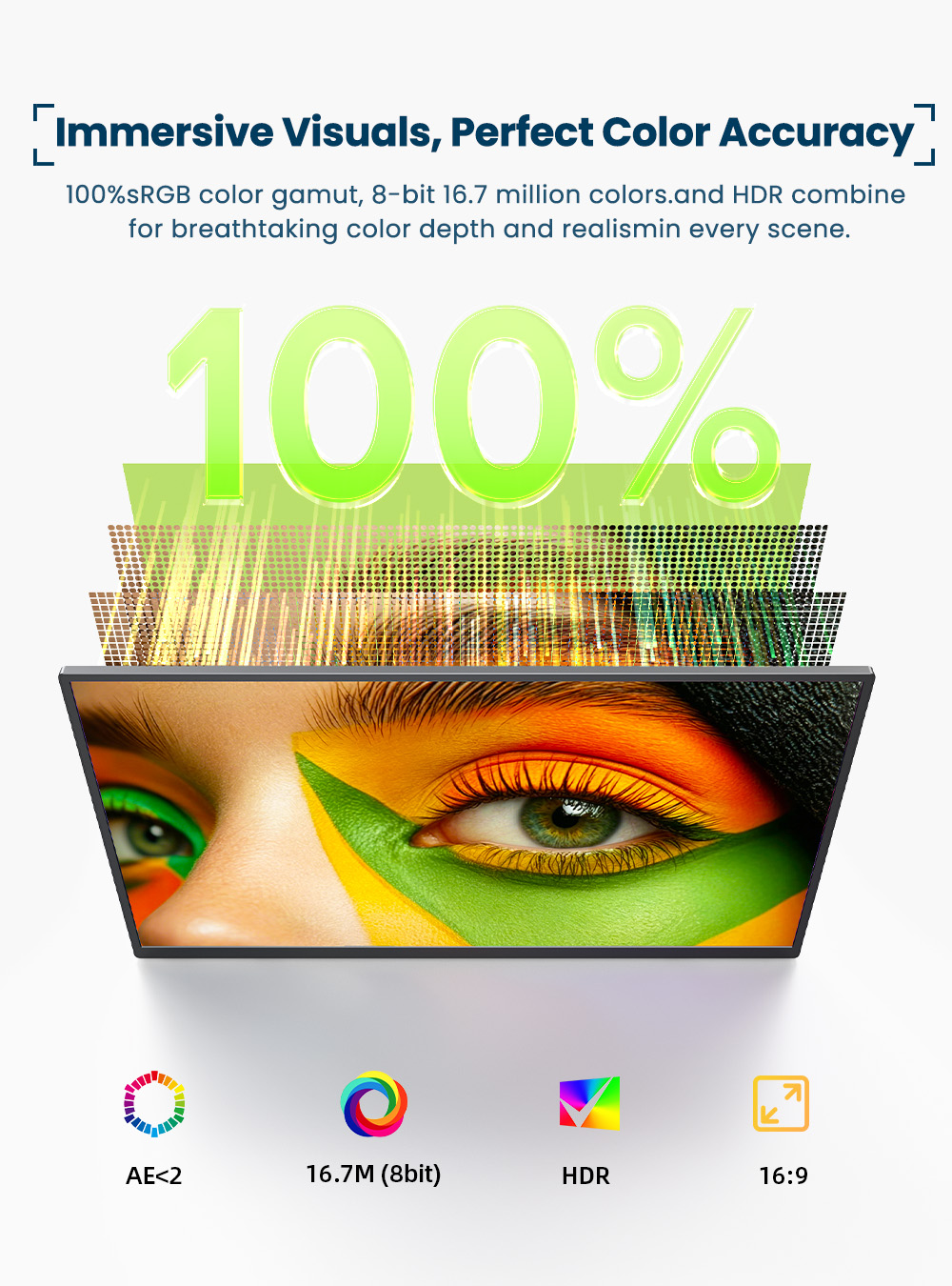 شاشة EVICIV المحمولة بدقة 4K،  - مراجعة Gaming Console Portable Pc وسعره