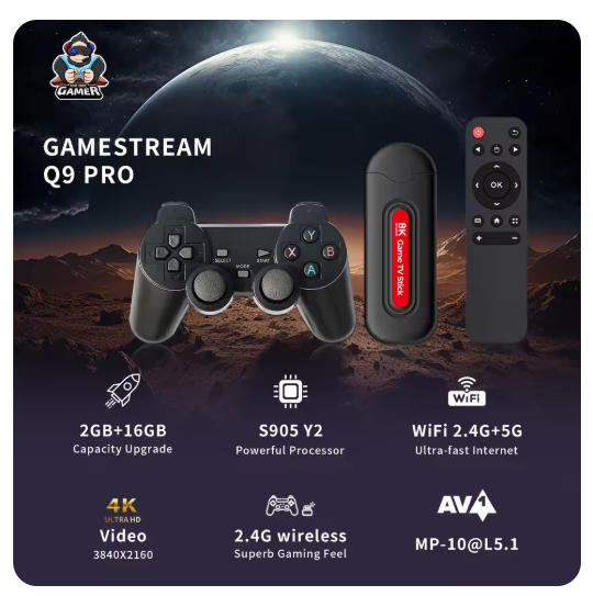 [أصلي] وحدة تحكم ألعاب Q9 Pro  - مراجعة Gaming Console In 2026 وسعره