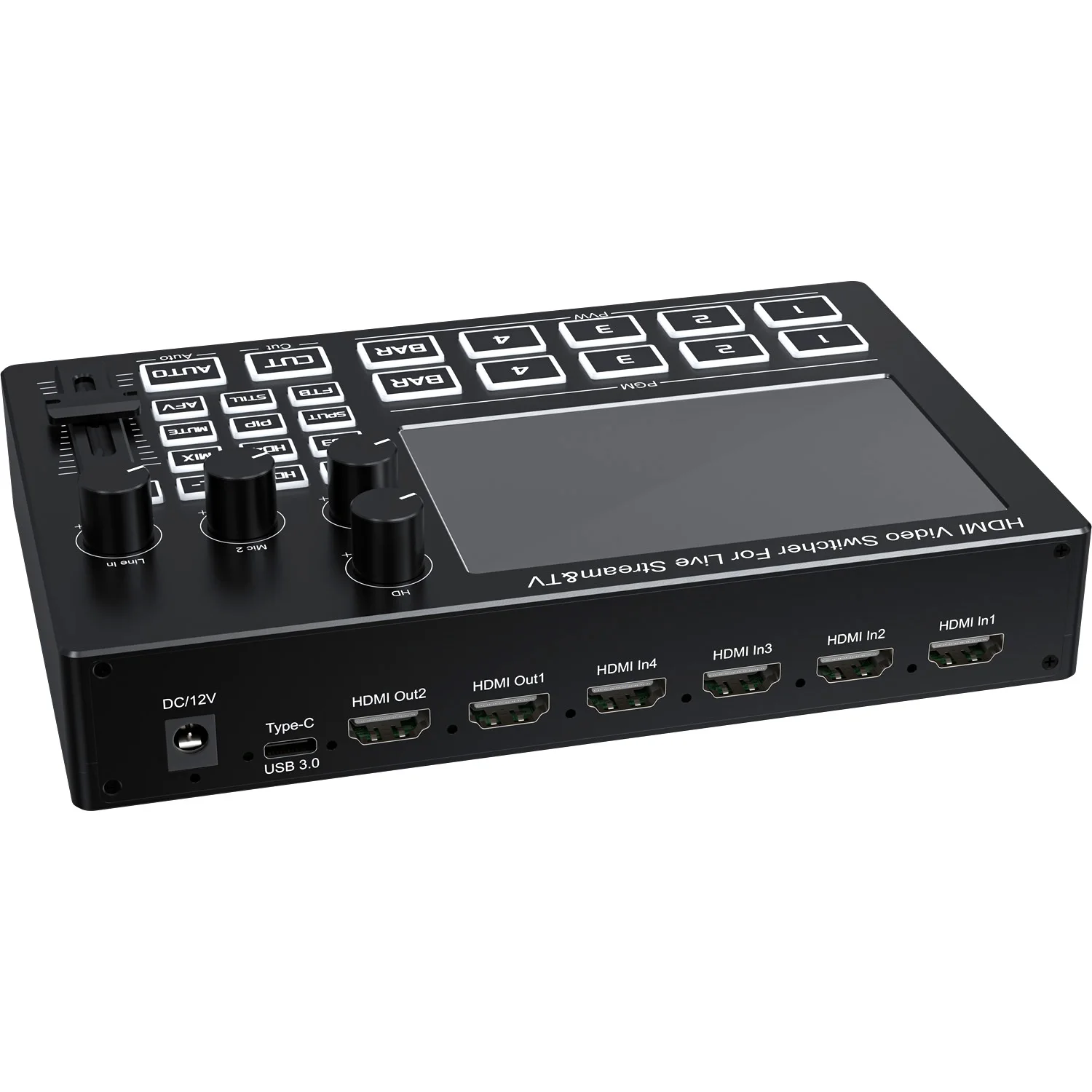 جهاز مزج فيديو مباشر بـ 4 قنوا - مراجعة Gaming Console With وسعره