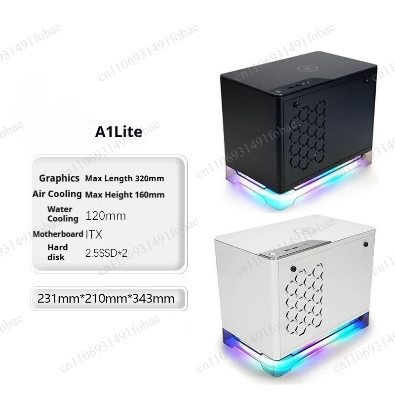 علبة كمبيوتر مكتبي صغيرة A1 Li - مراجعة Gaming Console Tower وسعره