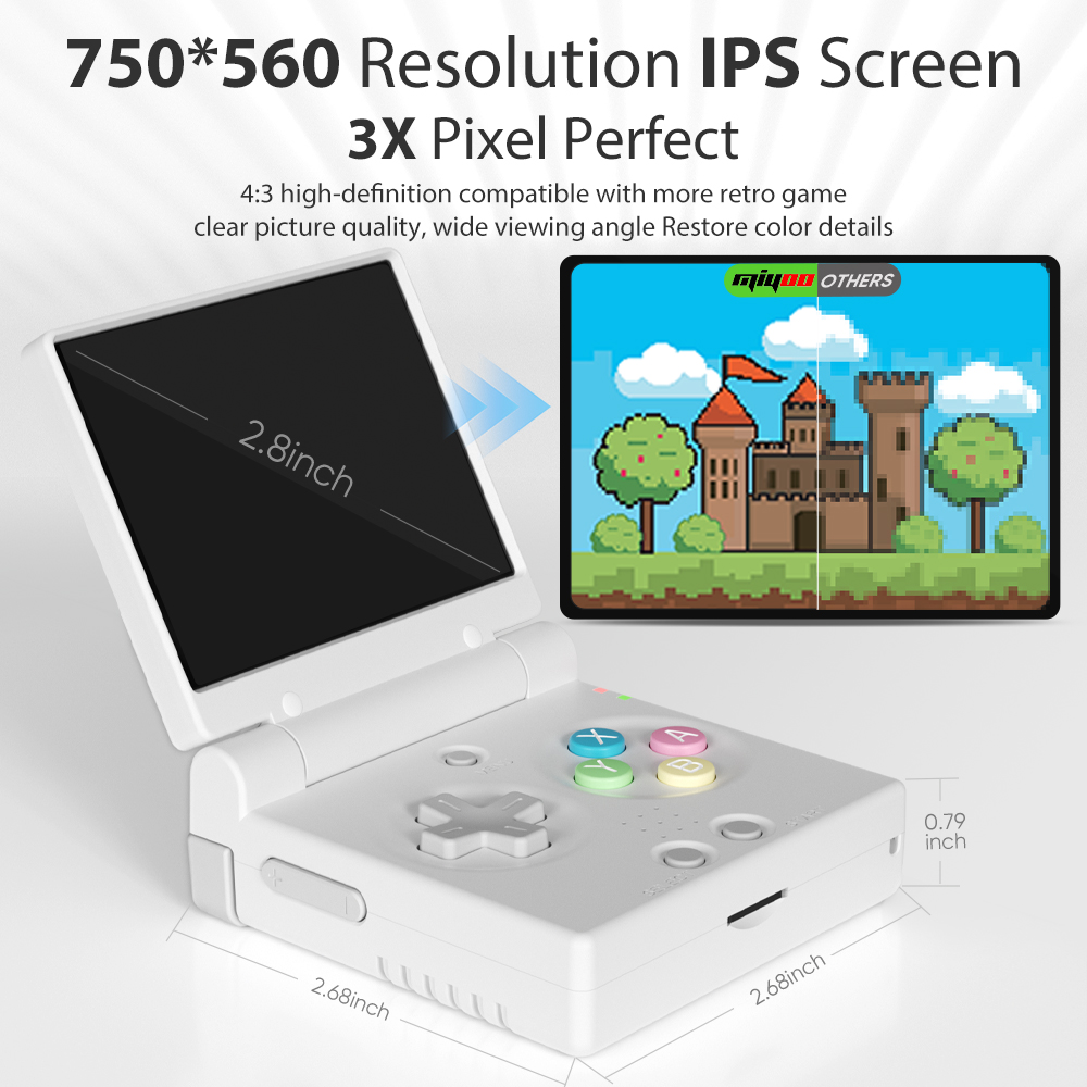 جهاز ألعاب محمول MIYOO Mini Fl - مراجعة Gaming Console Tower وسعره